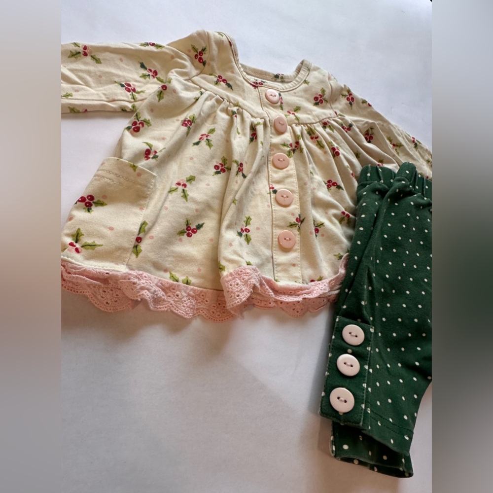 Newborn Sweethoney Holly Tunic + Leggings